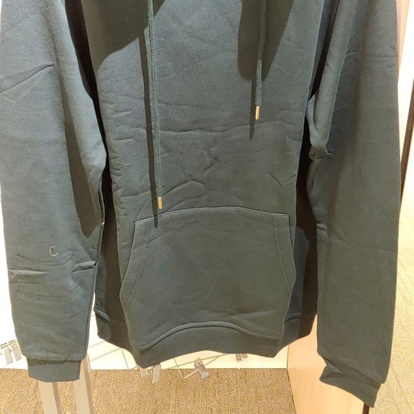 CM Fashion unisex hoodie Long Sleeve with pockets color green - Picture 2 of 5